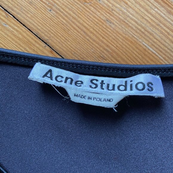 Acne Black Sleeveless Blouse - Picture 4 of 7